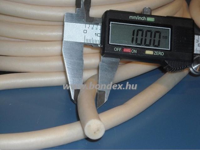 10 mm-es habosított szilikon zsinór